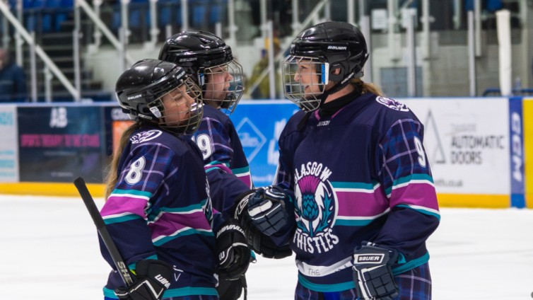 Glasgow Thistles in action